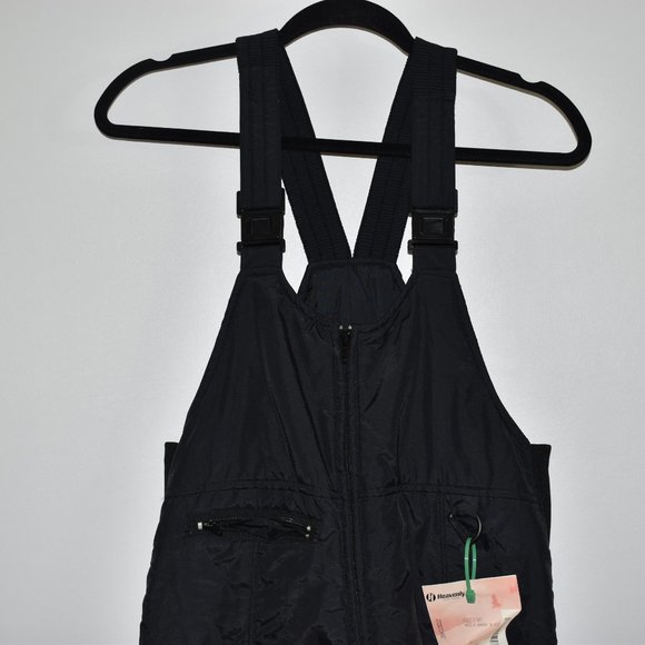 Kocal Men's New Black Snowsuit Overalls Size Small - Picture 2 of 9